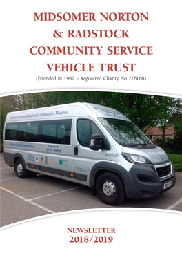 Midsomer Norton & Radstock Community Service Vehicle Trust