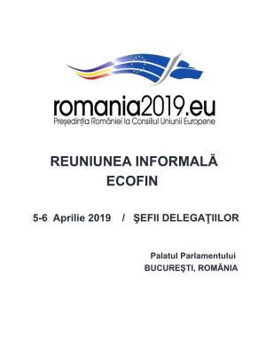 Reuniunea Informală Ecofin