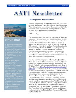 AATI Newsletter