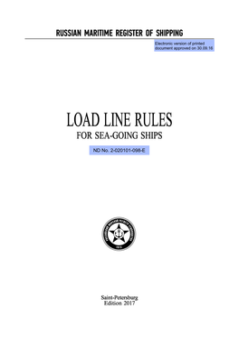Load Line Rules