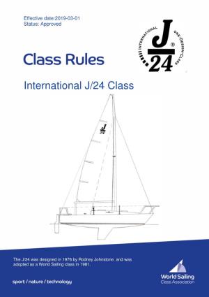 International J/24 Class