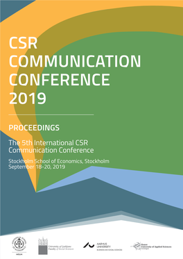 Csr Communication Conference 2019