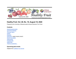 Healthy Fruit, Vol