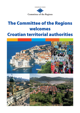 The Committee of the Regions Welcomes Croatian Territorial Authorities