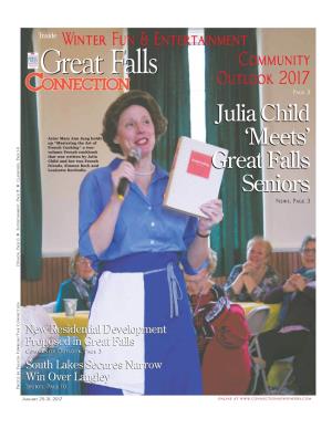 Julia Child 'Meets' Great Falls Seniors Julia