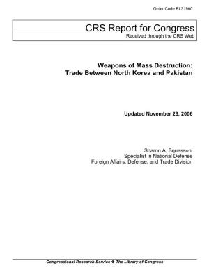 Trade Between North Korea and Pakistan