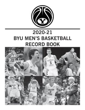 2020-21 Byu Men's Basketball Record Book