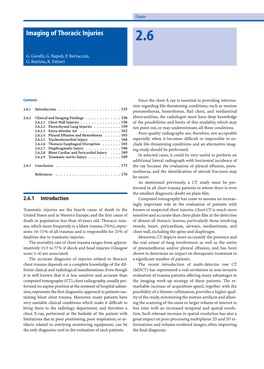 Imaging of Thoracic Injuries 2.6