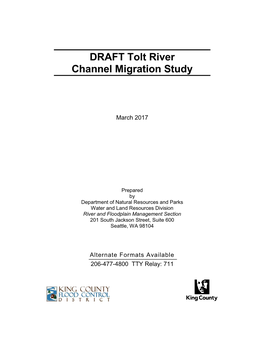 DRAFT Tolt River Channel Migration Study