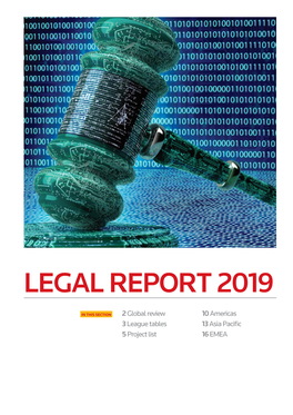 Legal Report 2019