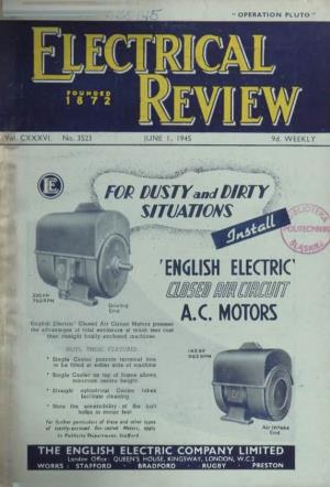 English Electric' A.C. Motors
