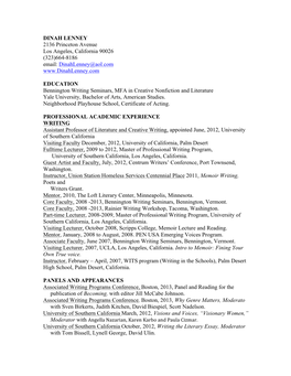 Resume (Adobe PDF Format)