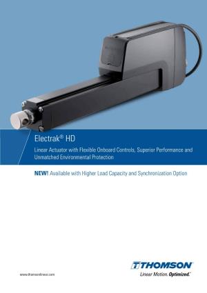 Thomson Electrak® HD Linear Actuator