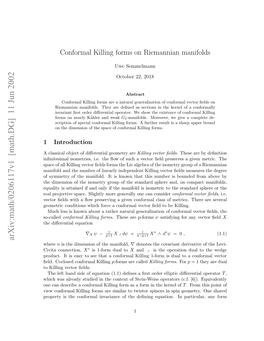 Conformal Killing Forms on Riemannian Manifolds
