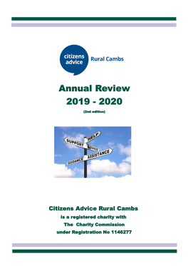 Annual Review 2019 - 2020