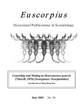 Euscorpius. 2009