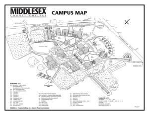 Middlesex Campus Map County College