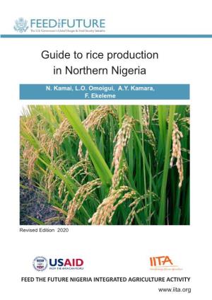 Guide to Rice Production in Northern Nigeria