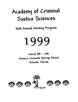 1999 Annual Meeting Program