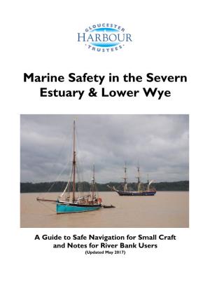 Marine Safety in the Severn Estuary & Lower