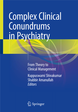 From Theory to Clinical Management Kuppuswami Shivakumar Shabbir Amanullah Editors