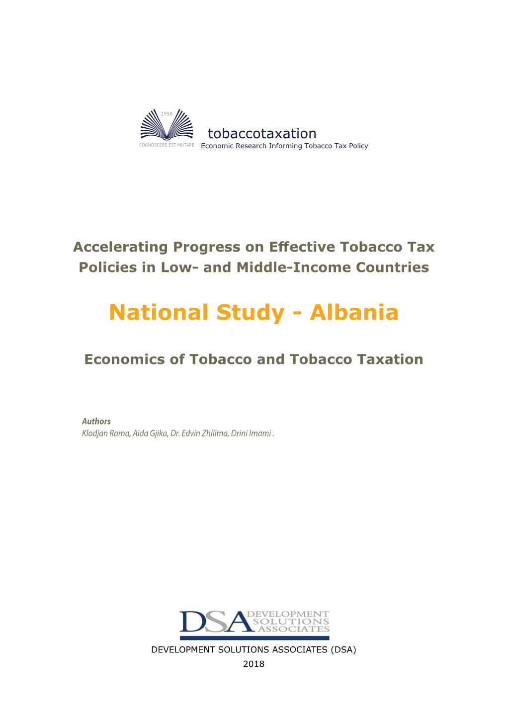 National Study - Albania