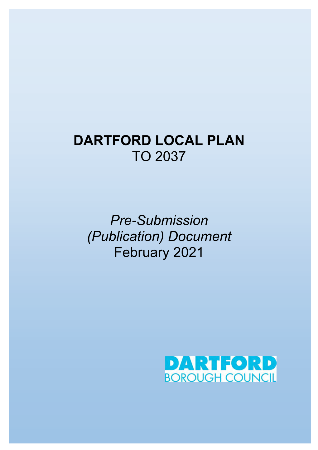 Dartford Local Plan to 2037
