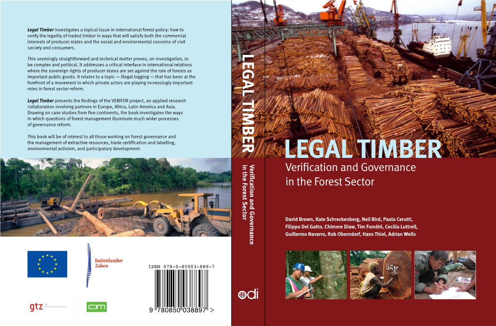 Legal Timber: Verification and Governance in the Forest Sector