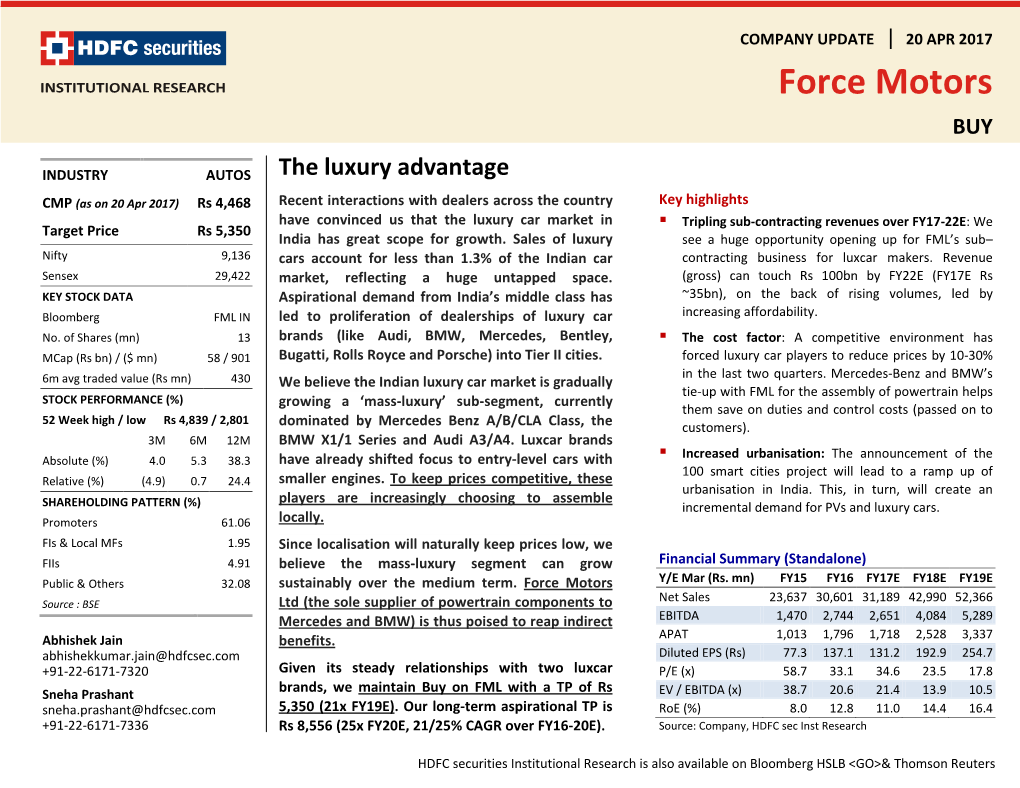 Force Motors