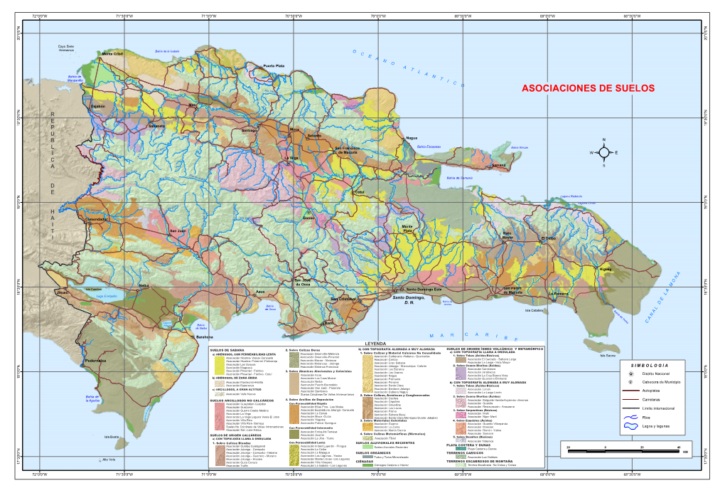 ASOCIACIONES DE SUELOS Q a U D Orte Laguna E E L N