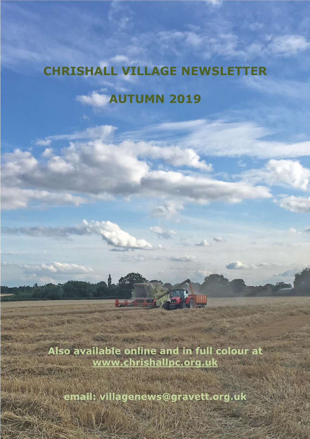 Chrishall Village Newsletter