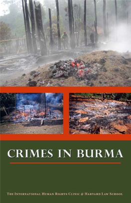 Crimes in Burma