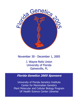 Florida Genetics 2005 Sponsors