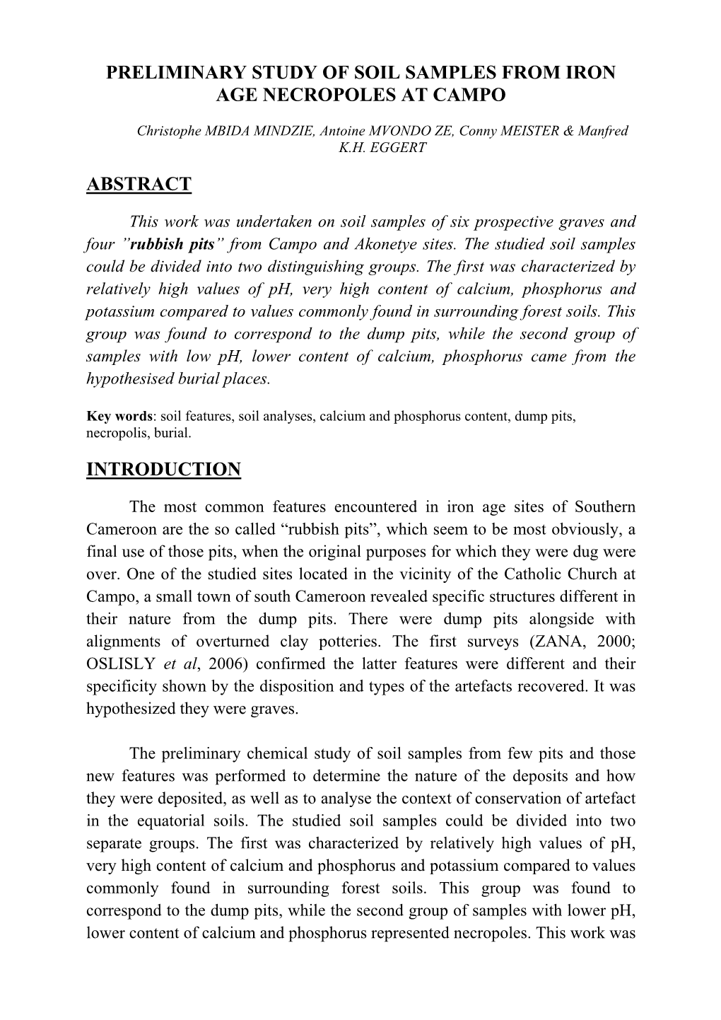 Review Article on Paleopedology And