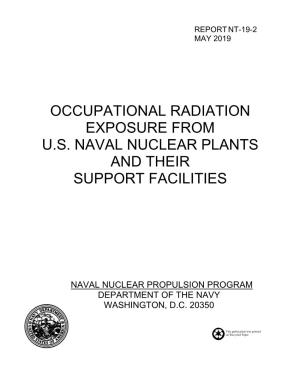 Occupational Radiation Exposure from U.S. Naval Nuclear Plants and Their Support Facilities