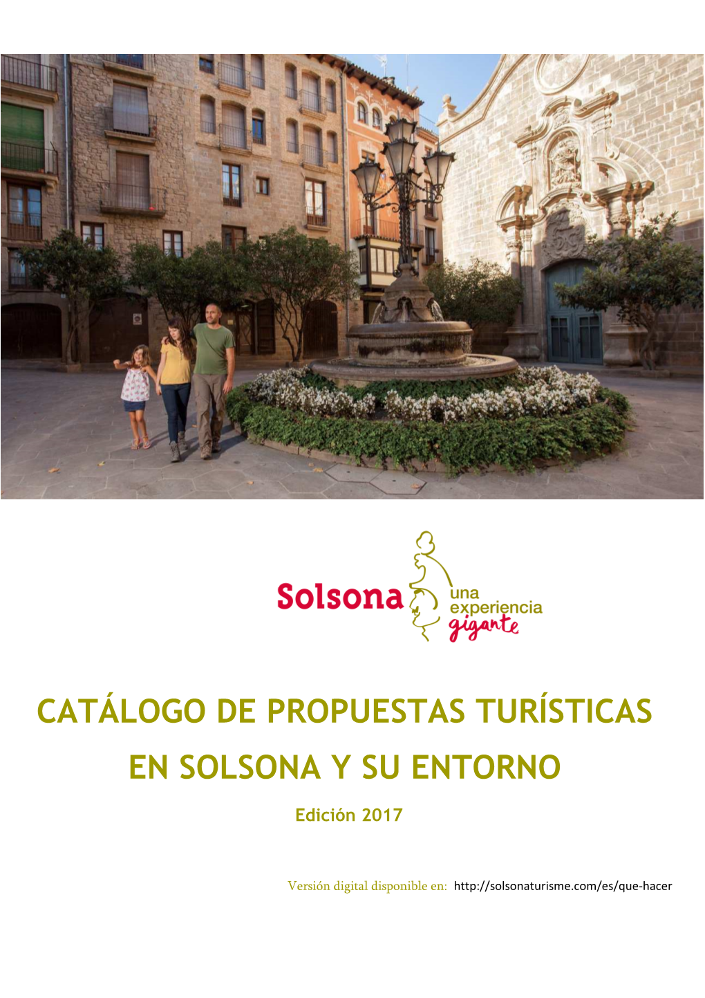 Catálogo De Propuestas Turísticas En Solsona Y Su Entorno