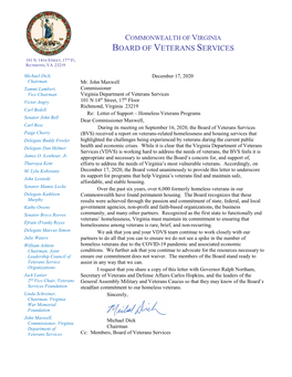 Board of Veterans Services