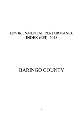 Baringo County