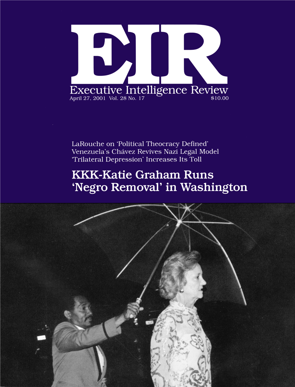 Executive Intelligence Review, Volume 28, Number 17, April 27