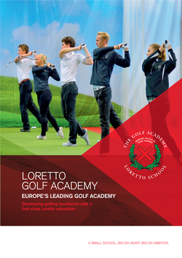 Golf Academy Brochure .Pdf