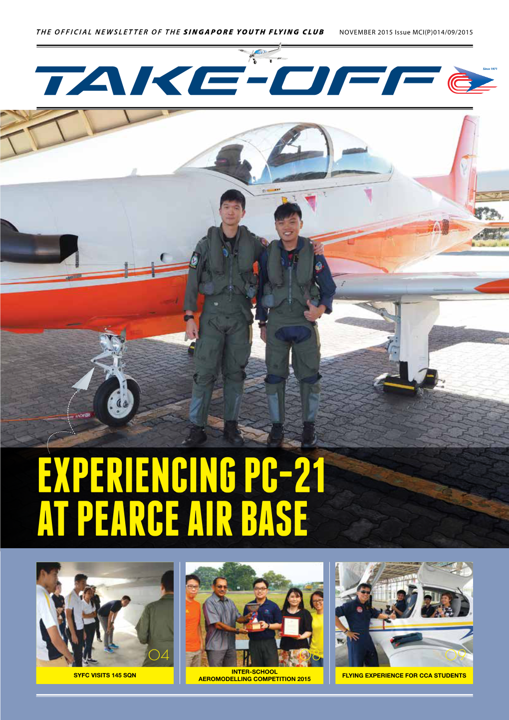 Experiencing PC-21 at Pearce Air Base 04 PPL Students Visit 145 SQN 06 New Basic Flying Courses 07 Students’ Views