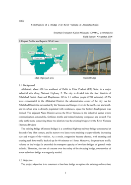 India Construction of a Bridge Over River Yamuna at Allahabad/Naini
