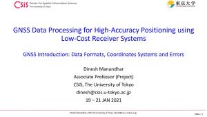 GNSS Data Processing for High-Accuracy Positioning Using Low-Cost Receiver Systems