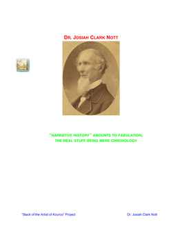 Dr. Josiah Clark Nott