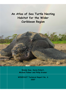 An Atlas of Sea Turtle Nesting Habitat for the Wider Caribbean Region