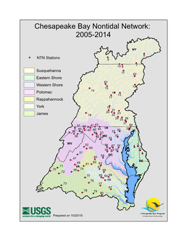 Chesapeake Bay Nontidal Network: 2005-2014