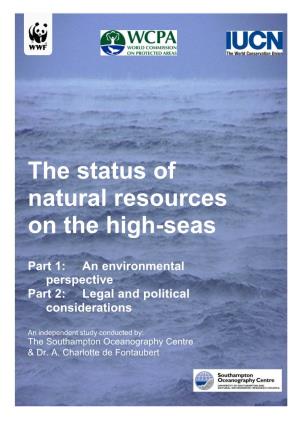 The Status of Natural Resources on the High-Seas