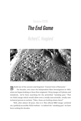 The End Game Richard C. Hoagland