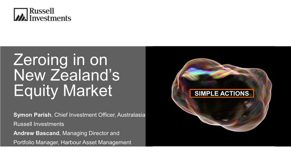 Zeroing in on New Zealand's Equity Market