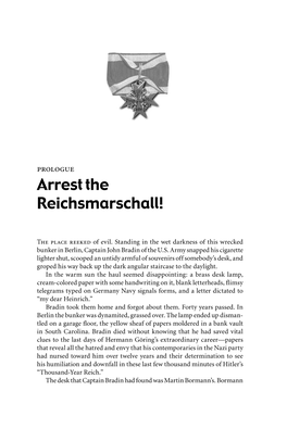 Arrest the Reichsmarschall!